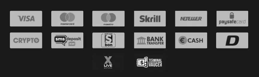načini uplate u XliveBet casinu