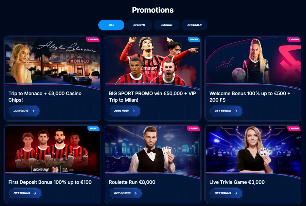 boomerang bet bonusi i promocije