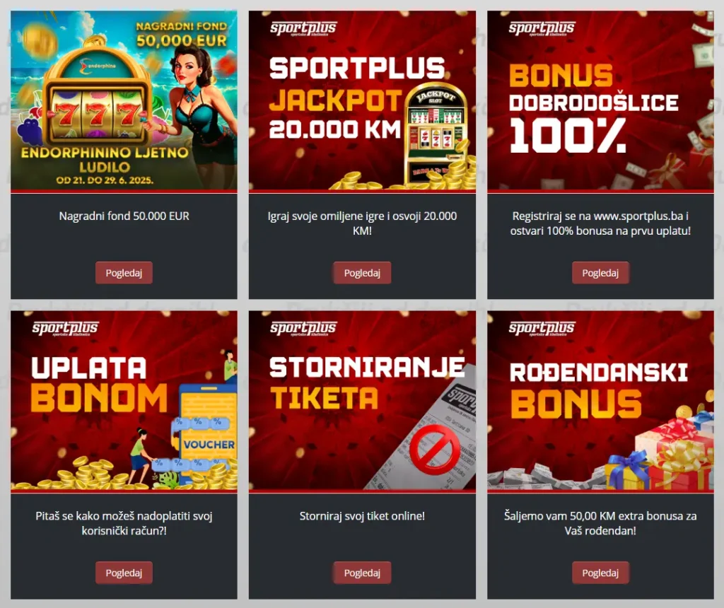 sport plus bonusi i promocije
